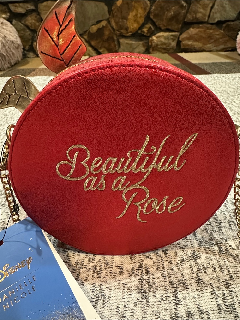 Danielle Nicole and Disney collab 'Beautiful as a Rose' Red Crossbody